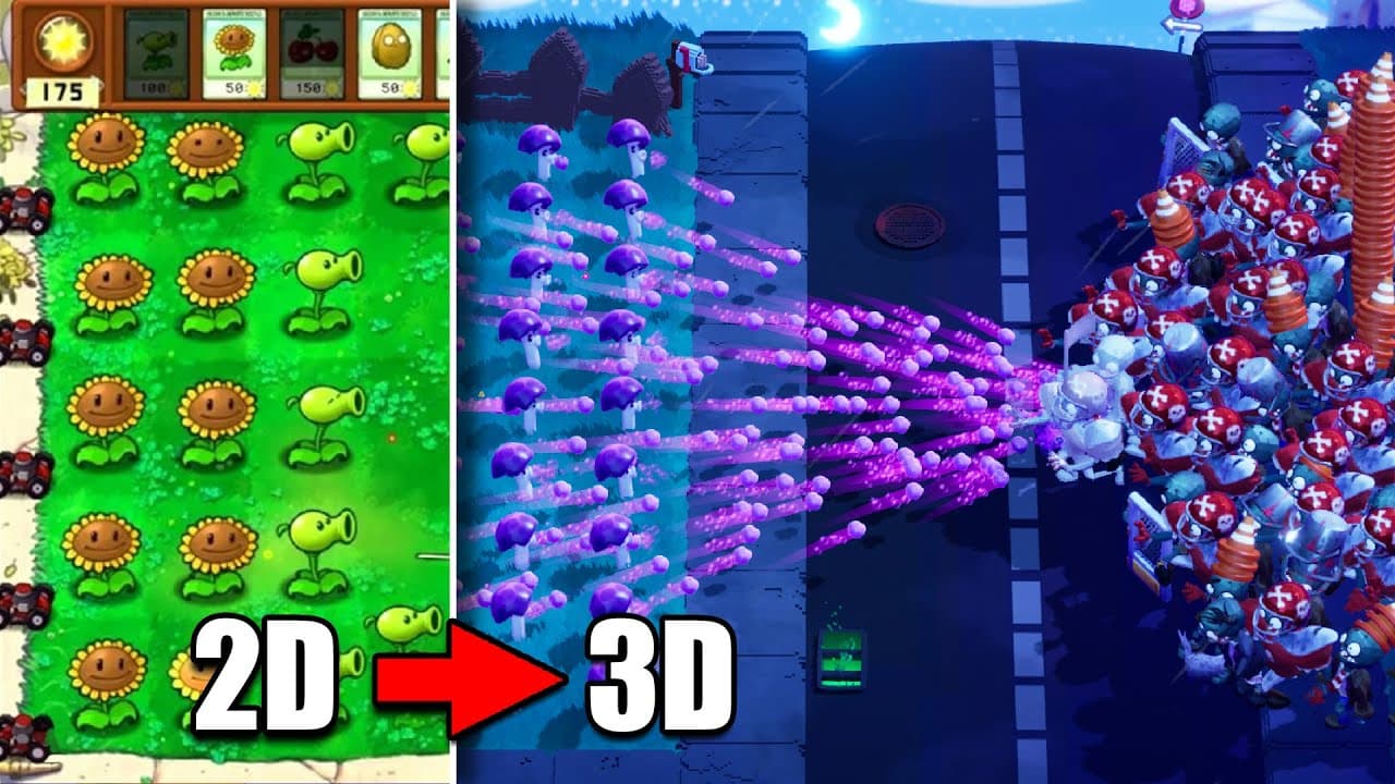 I Reimagined MORE Plants vs Zombies in 3D!